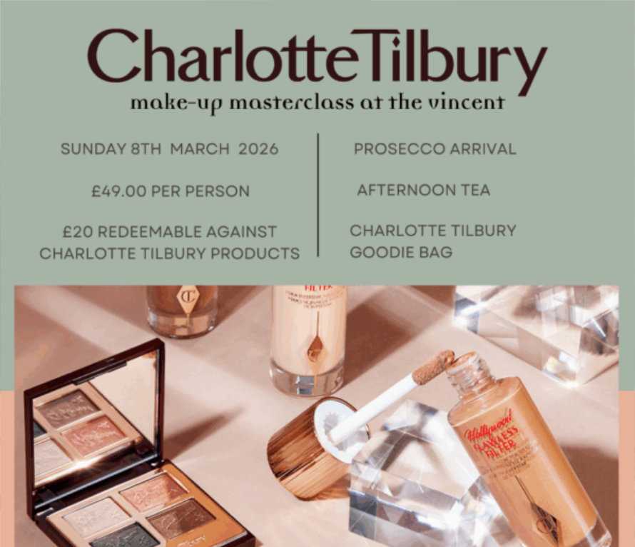 Charlotte Tilbury make-up masterclass